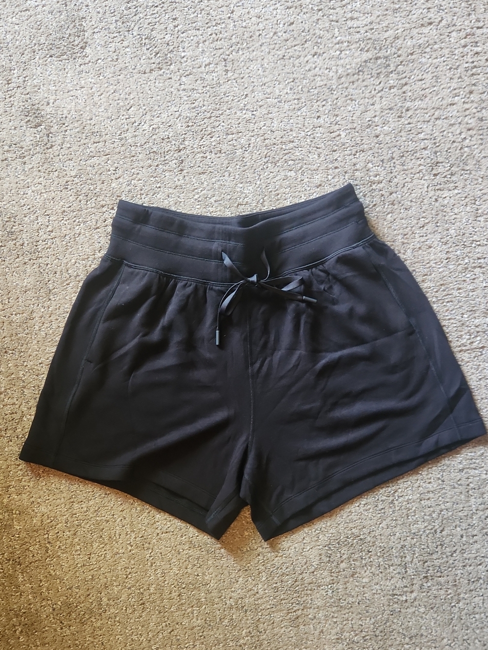 Travis Mathew Black Athletic Drawstring Shorts